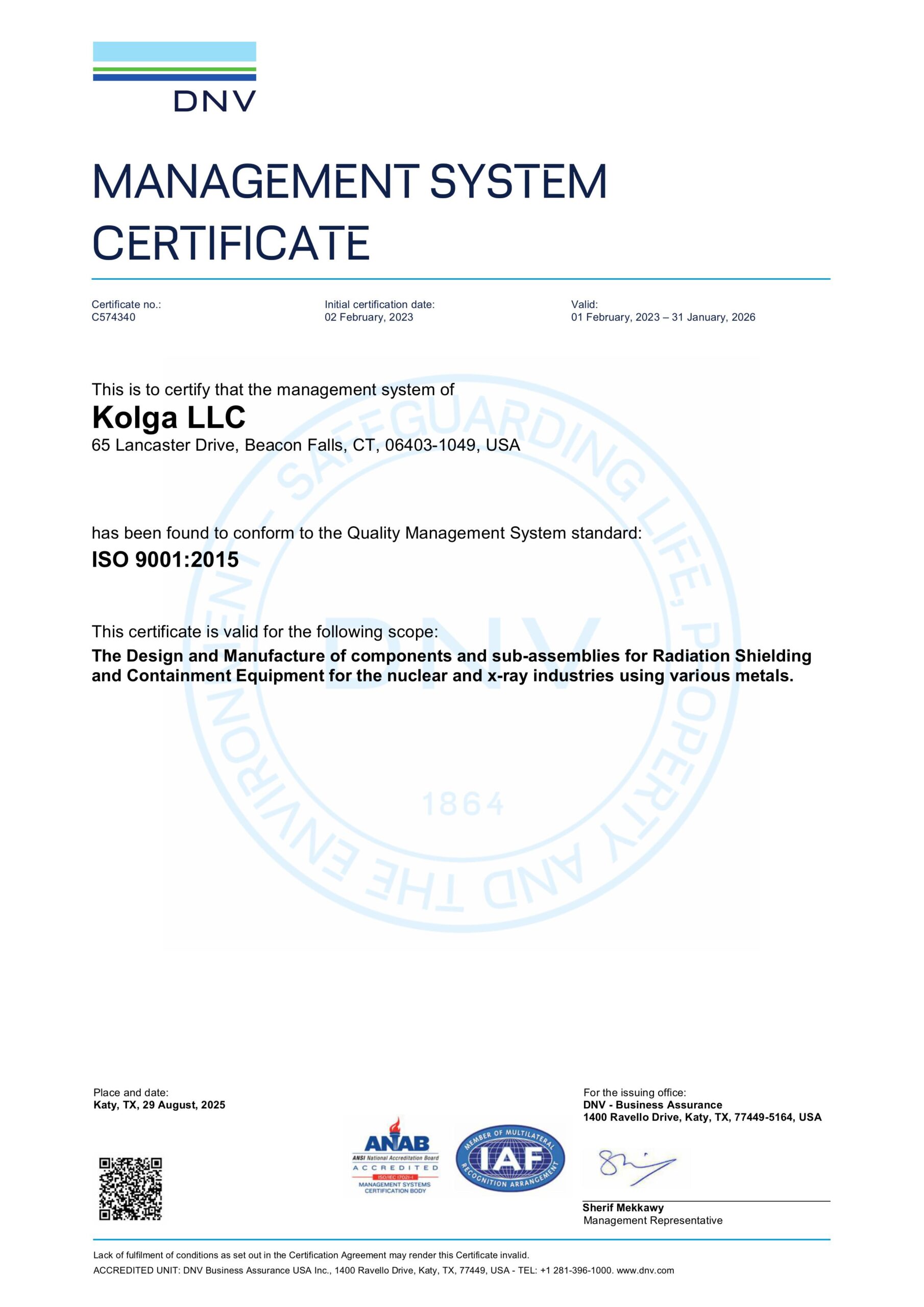 ISO 9001:2015